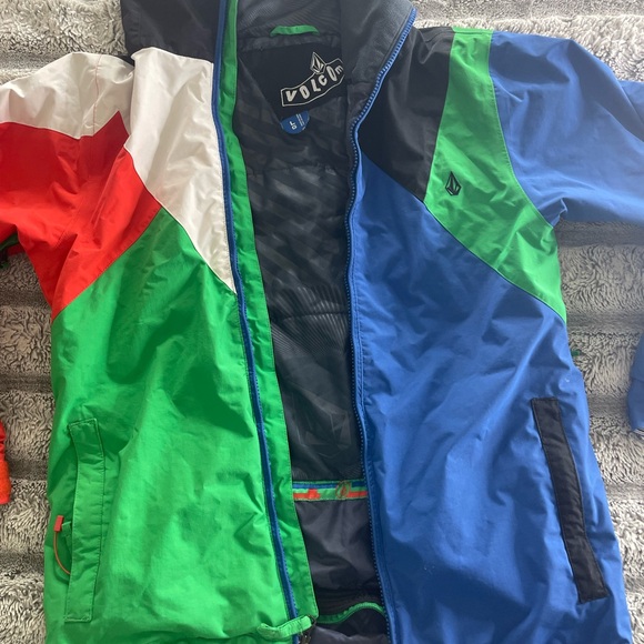 Volcom Multicolor Hooded Jacket - Picture 5 of 16